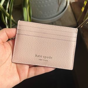 Pink Kate Spade Card Holder